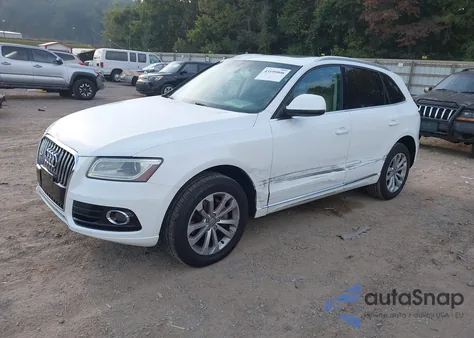 2014 Audi Q5 2.0T Premium from USA, damaged, VIN WA1LFAFP2EA007906